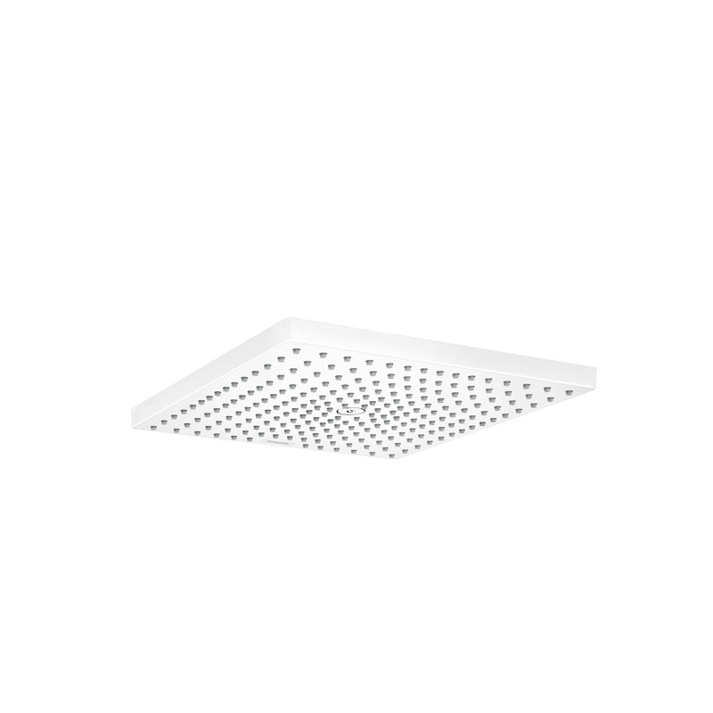 hansgrohe Raindance E Showerhead 300 1-Jet, 2.5 GPM, Matte White, 2.5 GPM