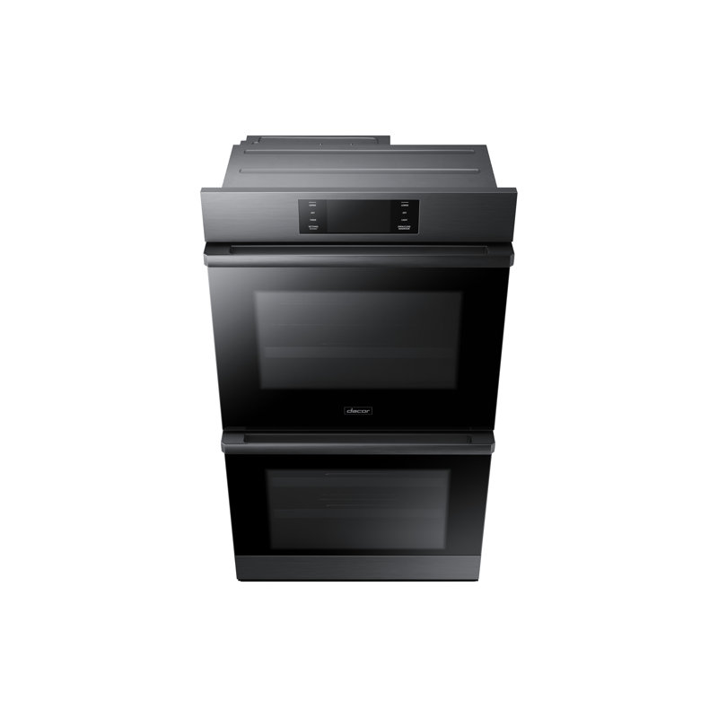 30" Double Wall Oven Steam, Contemporary, Graphite Stainless