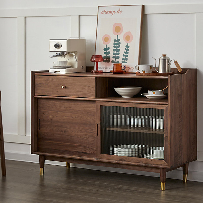 Buffet de rangement minimaliste de grande capacité moderne
