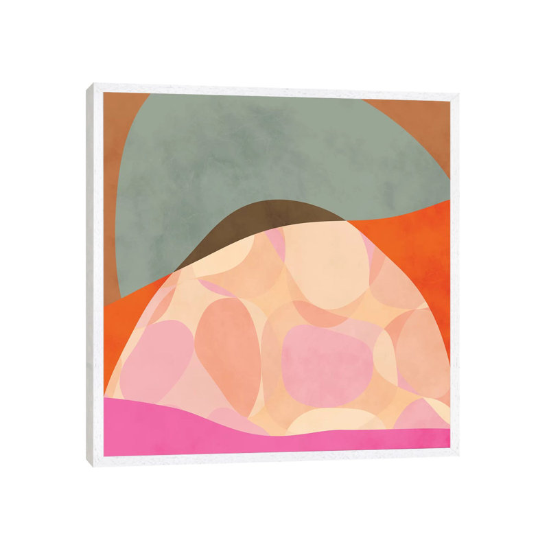 Shapes Study Tartaruga by Ana Rut Bré - Gallery-Wrapped Canvas Giclée on Canvas, White Framed, 66.04 cm H x 66.04 cm W