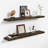 Jorgensen 2 Pieces  Pine Solid Wood Floating Shelves for Wall Decor, Kitchen, Bathroom, Workspace, Thick-1594345963-1594789002
