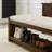 47-Inch Accent Bench With Lower Shelf Storage And Removable Cushion For Entryway Or Bedroom-1698124905