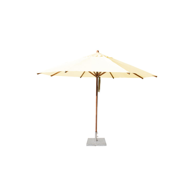 Parasol de marché 13 pi Nia, Écru