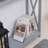 2-Tier Console Table, Sofa Side Table With Storage Shelf, X Design For Entryway, Living Room, And Hallway-1870077975