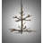 Jameis 9 - Light Steel LED Chandelier