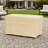 42" Propane Gas Fire Pit Table, 50000 BTU Rectangular Concrete Fire Pit For Outside Patio Deck Garden Backyard