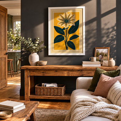 Single Bloom Botanical - Framed Print