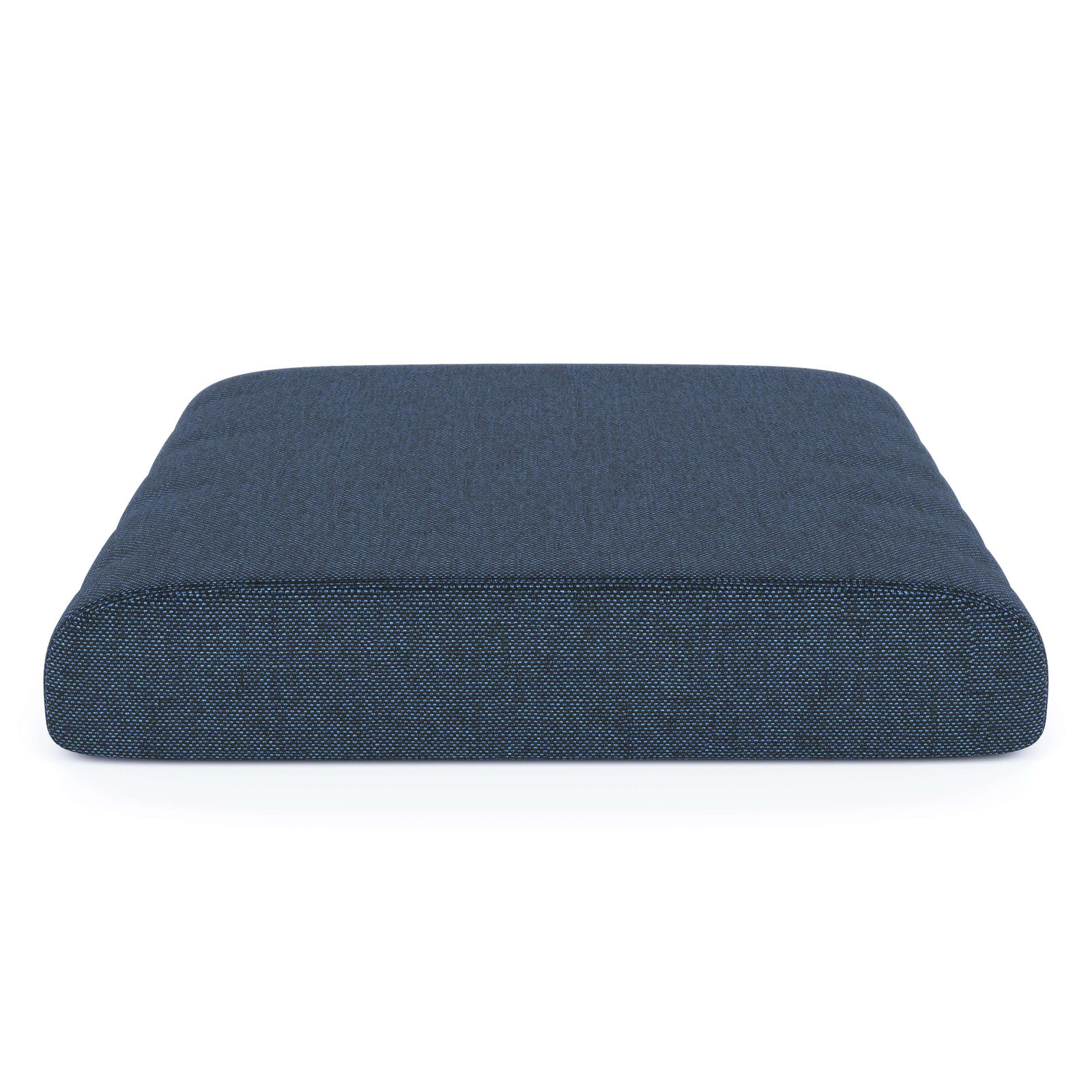 Sunbrella Outdoor Ottoman Cushion, Spectrum Indigo Sunbrella®, 4" H x 22" W x 20" D