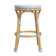 Tobias Outdoor Rattan and Metal Counter Stool