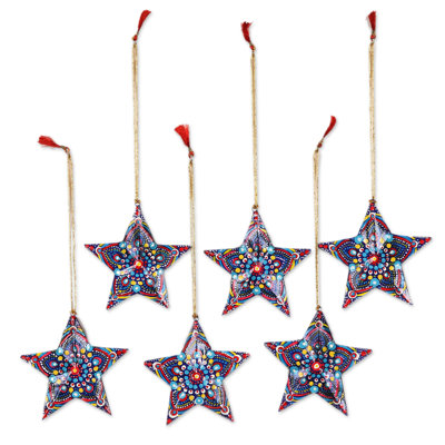 Ensemble d'ornement figurine 6 pièces