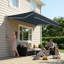 Auvent de fenêtre de patio rétractable avec structure en aluminium, polyester-122994402-122994403
