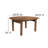 Castiglia 59.75 " Extendable Round Dining Table