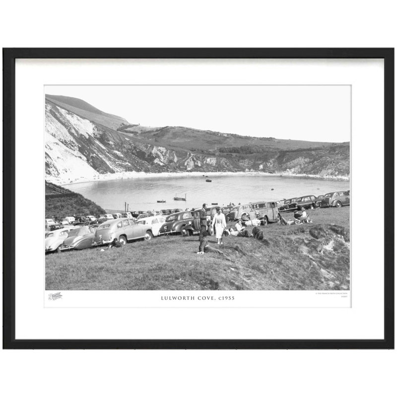 Lulworth Cove, C1955 by Francis Frith - Single Picture Frame Print, 60cm H x 80cm W x 2.3cm D