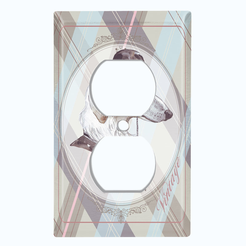 Plaque murale Tuxedo Fancy Big Dog