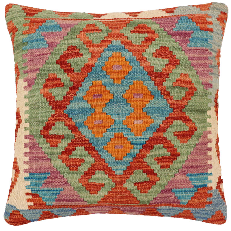 Housse et insert de coussin carré 100% laine