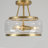 Akima 3 - Light Glass Drum Semi Flush Mount Light-2138514175-2140104988-2114846228