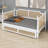 Rattan Daybed Featuring Traditional Style and 2 Storage Drawers, Ideal for Small Spaces and Guest Rooms-1719803142