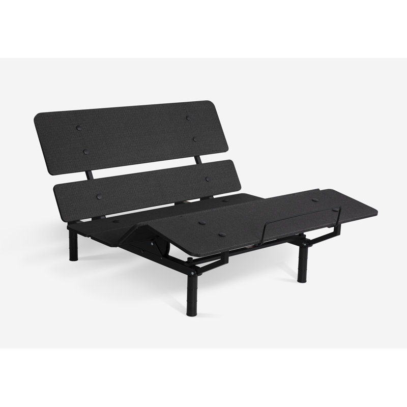 Bedgear Flex L Adjustable Bed - Multi-Angle Adjustability - Wireless Remote Control, Queen