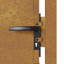 Amalle Brown Metal Gate-702477355
