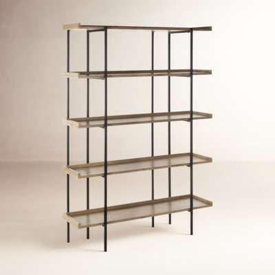 Sigmund Wide Etagere Bookcase