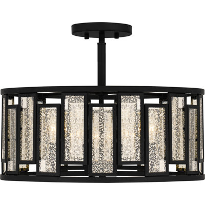 Plafonnier semi-encastré 4 lumières 18,25 po