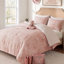 Ensemble de literie rose western cowgirl, couette en microfibre pour lit simple/simple XL