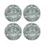 Sous-verres ronds en cuir royal royal William et Mary Royal Delft-660188116
