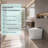 Rear Outlet Smart Toilet, Auto Open/Close, Foot Sensor, Siphonic Jet Flush