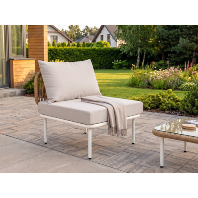 Garden 1-Seat Section Chanay Light Beige