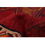 Tapis de couloir unique en laine 4 pi 5 po x 11 pi 10 po rouge Melis