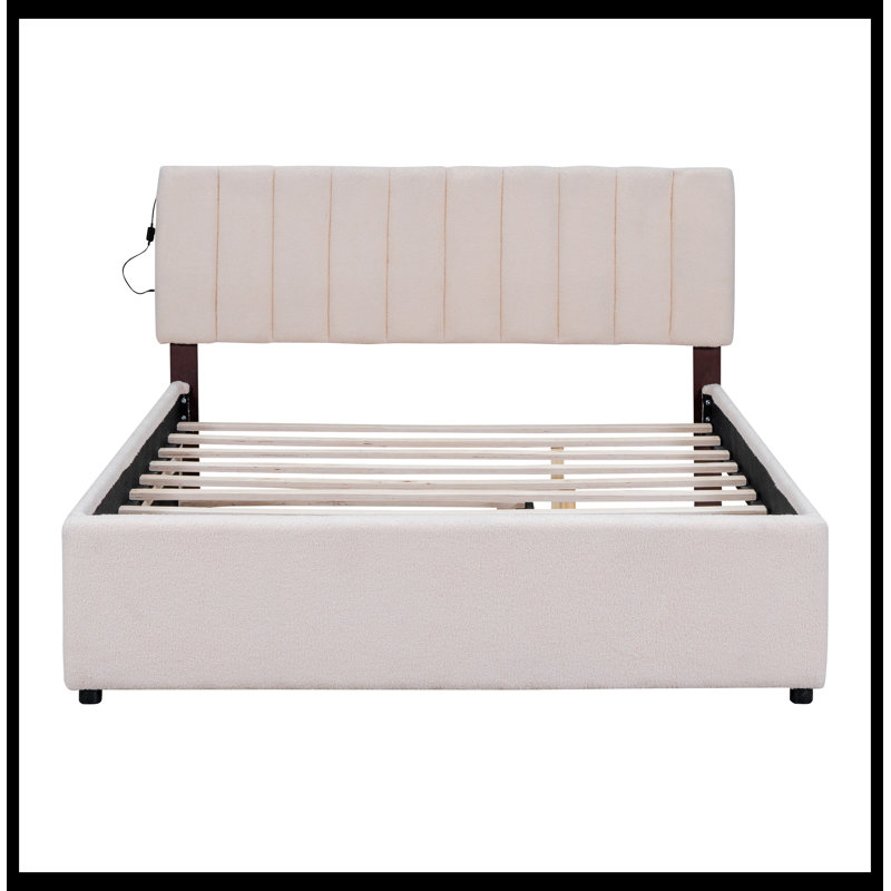 Marjorine Upholstered Platform Bed