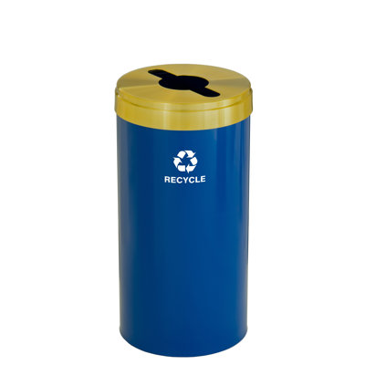Steel Open Kitchen Trash Can