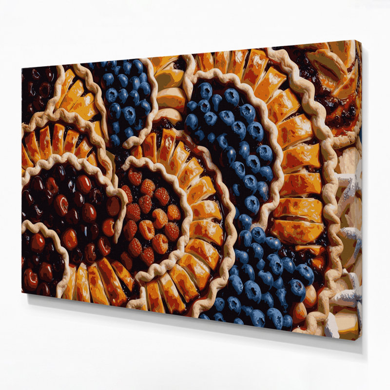 Art mural sur toile Desserts, H 11 po x l 14 po