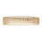 Gold Metal Half-Moon Room Wall Shelf with Crystal Embellishments, Set of 2 