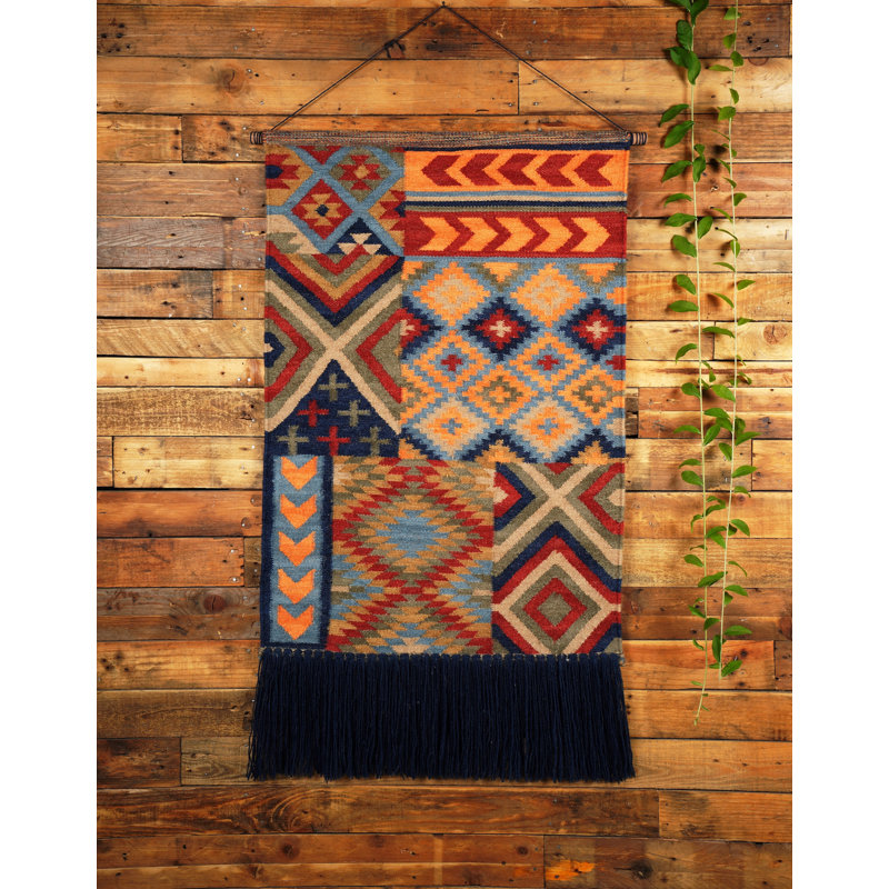 Kilim rustique Foundry Select avec tringle incluse