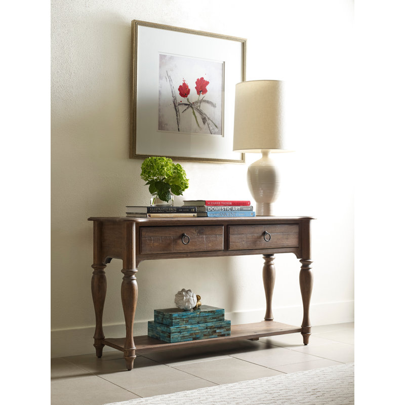 Console en bois massif Kempston