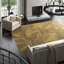 Paradise Floral Area Rug in Gold/Taupe-45410672