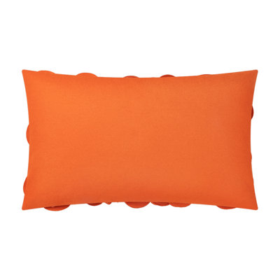 Housse de coussin brodée