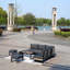 Ensemble de conversation modulaire avec coussins