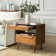 Nawaal 2 - Drawer Nightstand with Integrated Charging Station and Pull-Out Tray