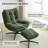 Jakirrah Upholstered Swivel Accent Chair with Ottoman-890605968