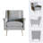 Mid-Century Chair - Metal Legs