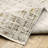 Telisa Modern Grid Rectilinear Ivory / Brown Area Rug-653623683