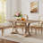 Devingo Wood Expandable Dining Table-942773804