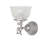 7" Wide Wreath & Garland Wall Sconce