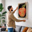 Gilded Apple Art Deco - Wrapped Canvas-1026656545-1026656632