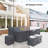 Atvars Wicker Outdoor Seating Group Cover