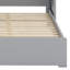 Lit superposé pour enfants et adolescents avec escalier de rangement, garde-robe, lumière USB et DEL-380827450