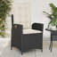 Red Barrel Studio® 2 chaises de patio inclinables avec coussins en poly rotin-1476398709-1476398708