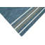 TAPIS BLEU MODERNE À LA MAIN-92841299